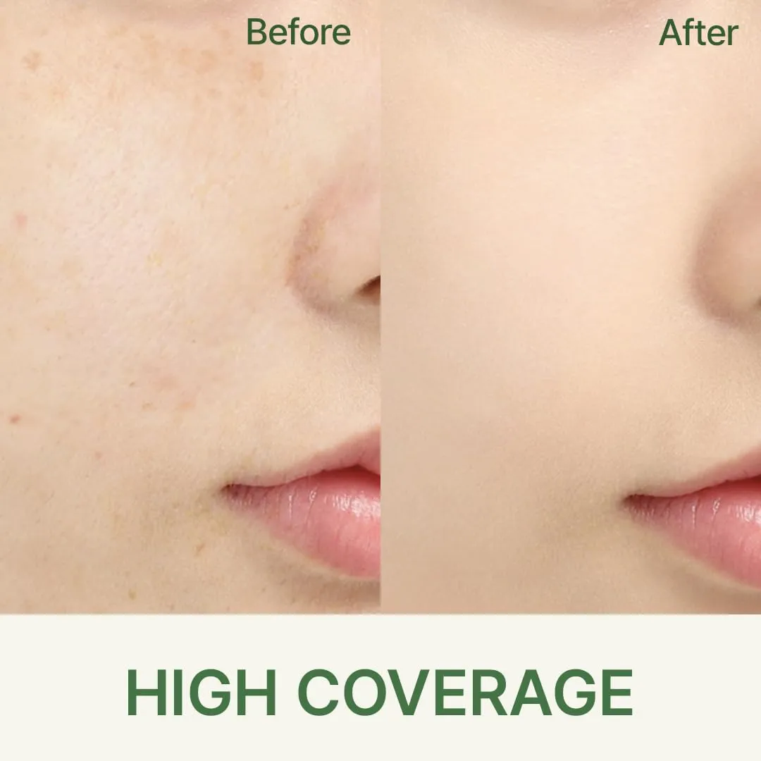 [CHALLANS de PARIS] Cushion de Lunar Excellence Cream Foundation - High Coverage, All-Day Wear, Lightweight Texture, Even Skin Tone, Hydrating Glow, All Skin Types, 0.53 oz (23 Medium Beige, 0.53 oz)