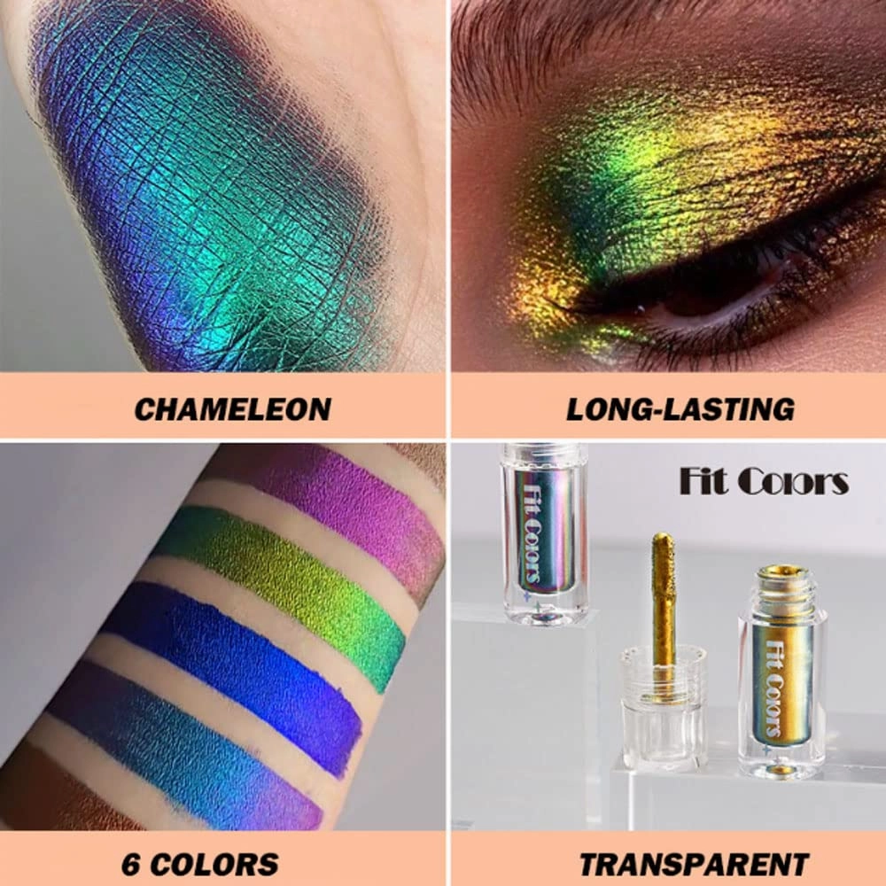 Chic-Chat Multi-Chrome Liquid Lipsticks, Herbaluxy Lipstick, Chic-Chat Multi-Chrome Liquid Lipsticks, Multi Chrome Liquid Lipstick, Chrome Lipstick (6 Pcs)