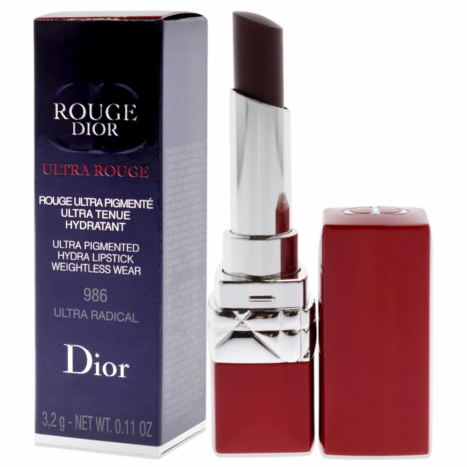 Christian Dior Rouge Dior Ultra Rouge Lipstick - 986 Ultra Radical Women Lipstick 0.11 oz