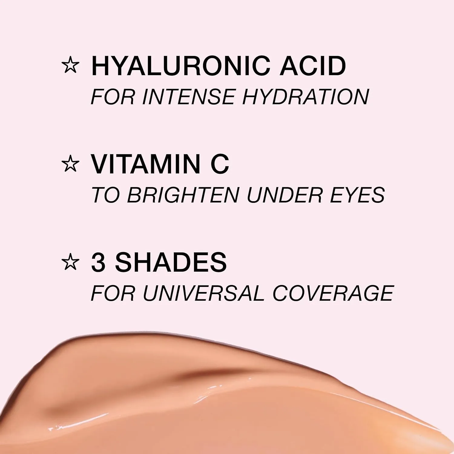 Ciaté London Extraordinary Brightening Undereye Perfector, Enriched With Vitamin C & Hyaluronic Acid, Medium