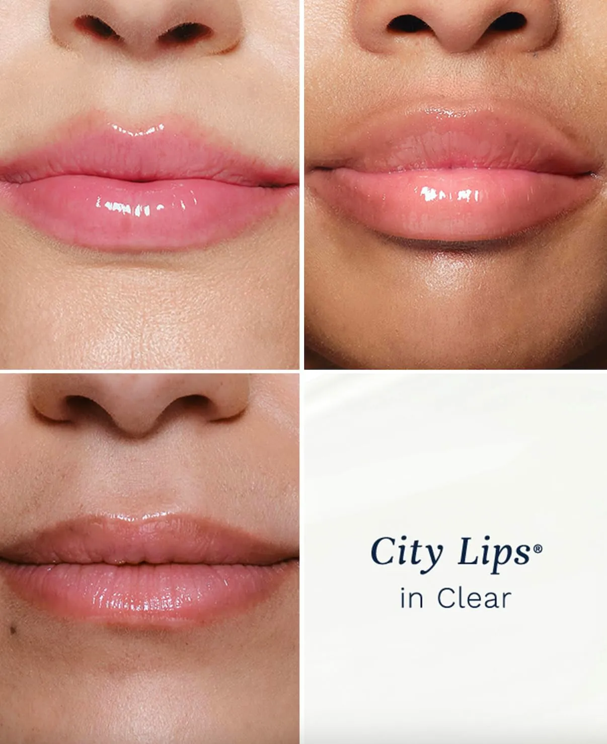 City Lips Clear - Plumping Lip Gloss - Hydrate & Volumize - High Shine Lip Plumper - Hyaluronic Acid & Peptides Visibly Smooth Lip Wrinkles - Cruelty-Free