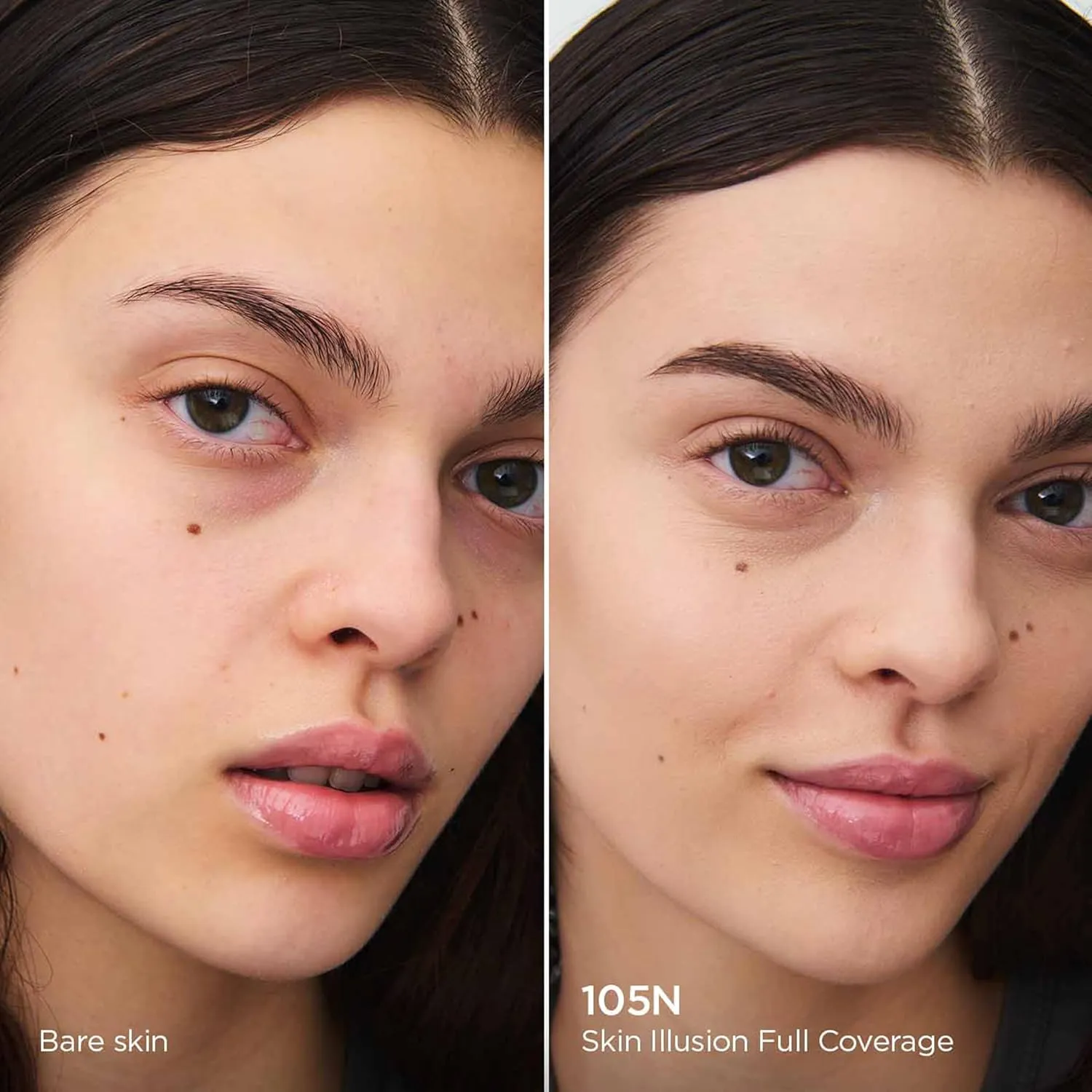 Clarins NEW Skin Illusion Longwear Full Coverage Foundation | Luminous Matte Finish | 24H* Hold and 24H** Hydration | Natural Looking Complexion | Transfer Proof, Sweat Proof and Smudge Proof