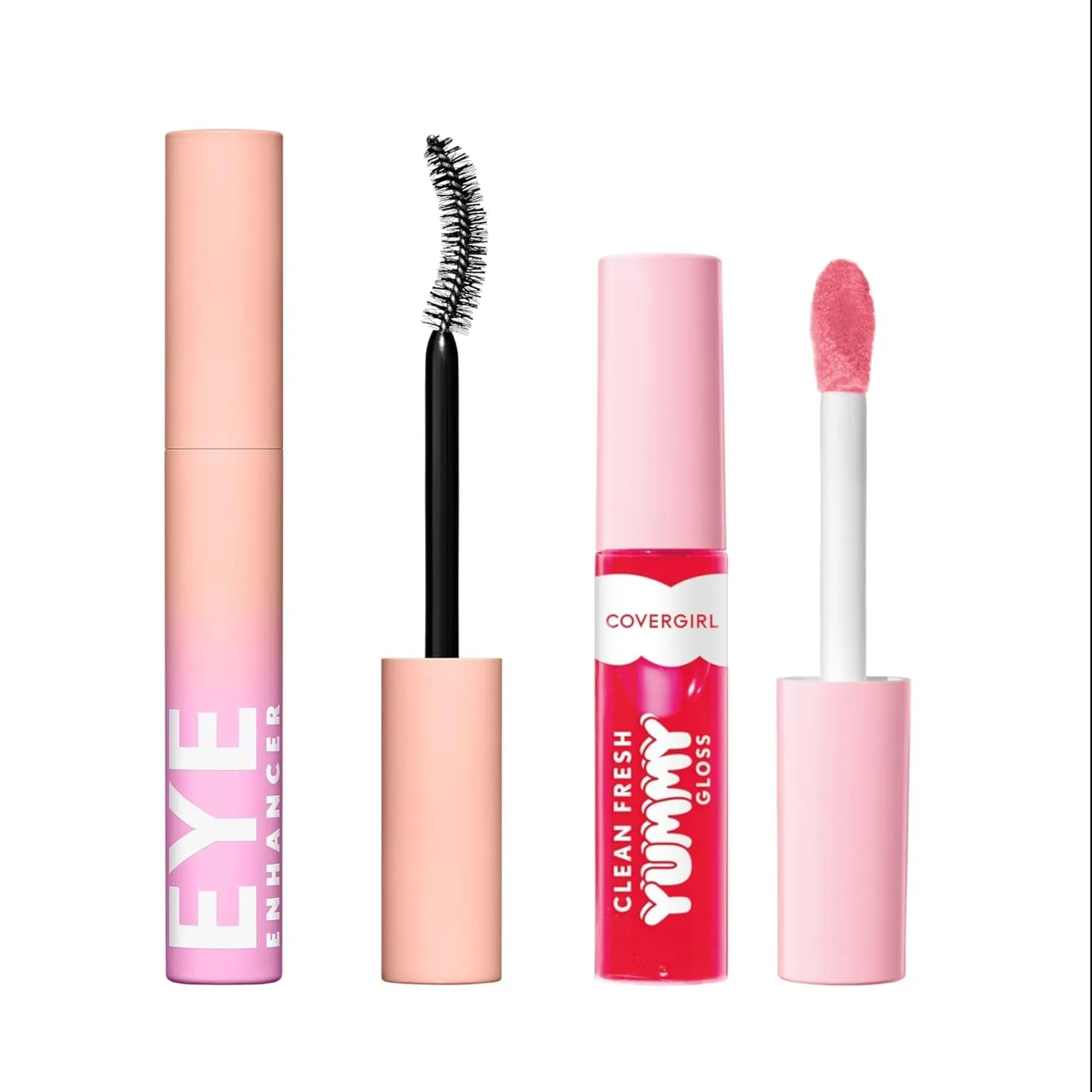 Clean Fresh Yummy Gloss – Lip Gloss, Sheer, Natural Scents, Vegan Formula - Glamingo Pink