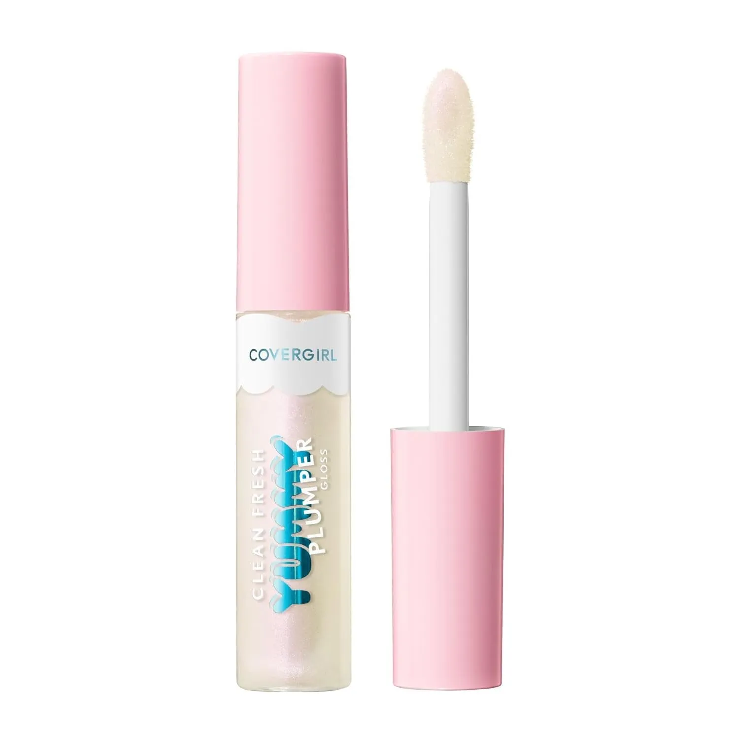 Clean Fresh Yummy Gloss – Lip Gloss, Sheer, Natural Scents, Vegan Formula - Glamingo Pink