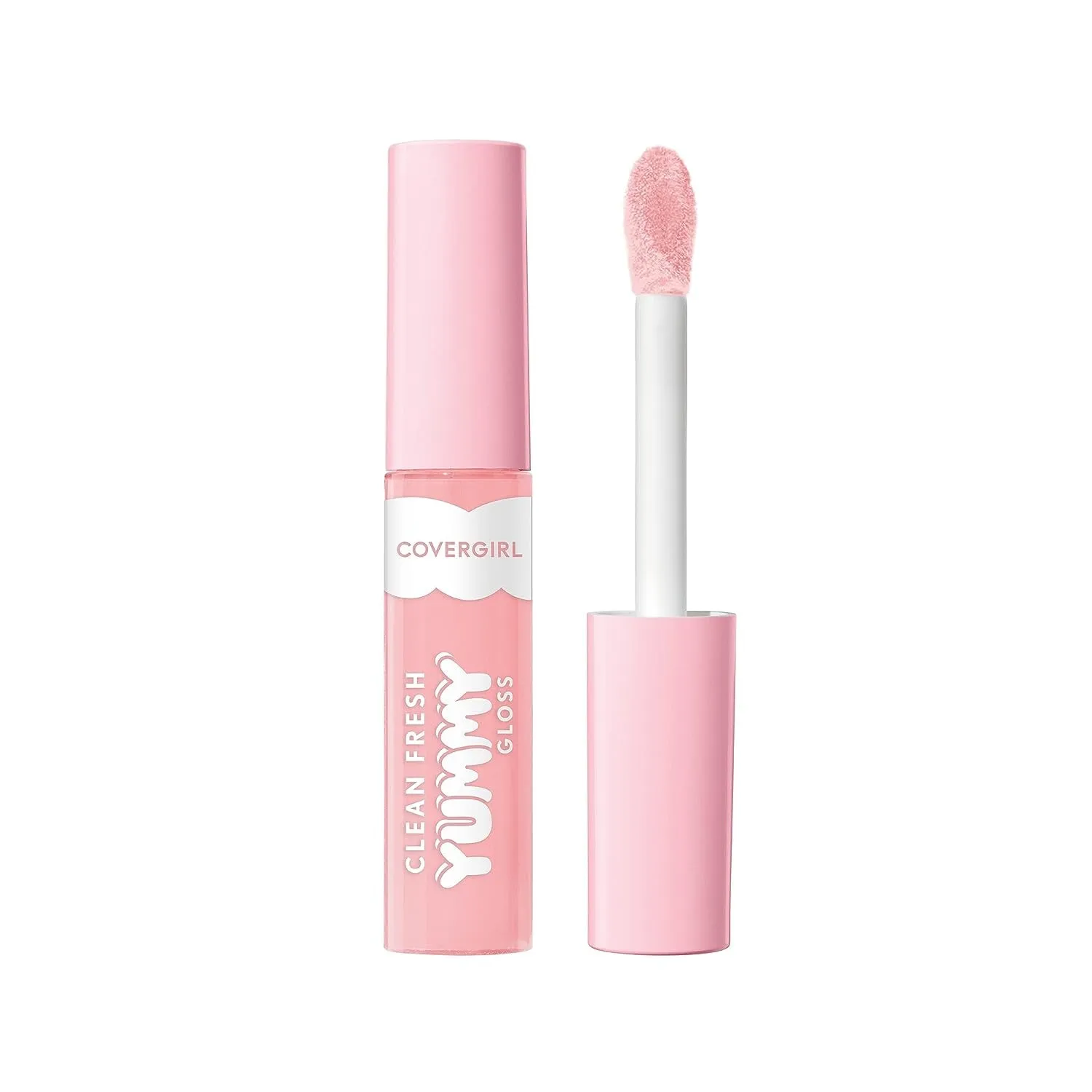 Clean Fresh Yummy Gloss – Lip Gloss, Sheer, Natural Scents, Vegan Formula - Glamingo Pink