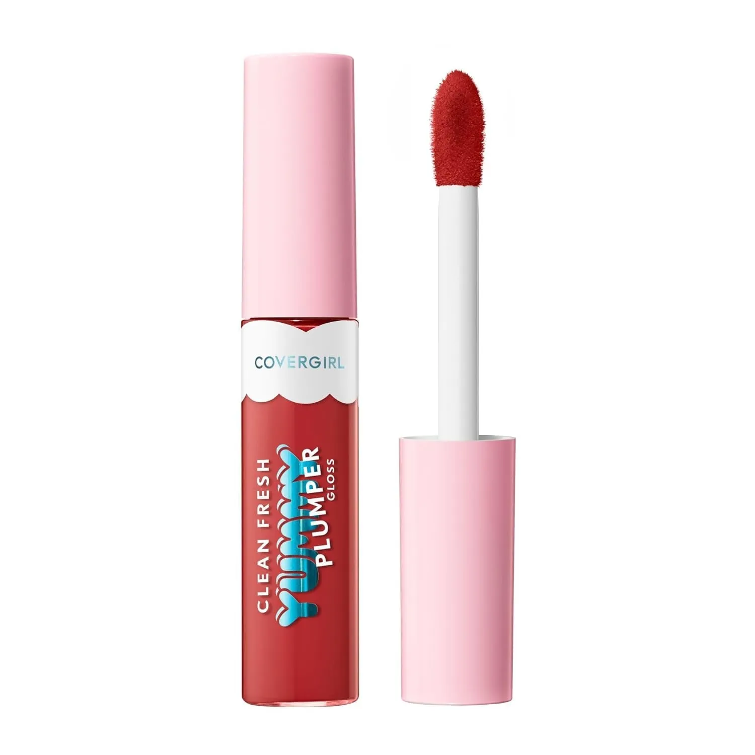 Clean Fresh Yummy Gloss – Lip Gloss, Sheer, Natural Scents, Vegan Formula - Glamingo Pink