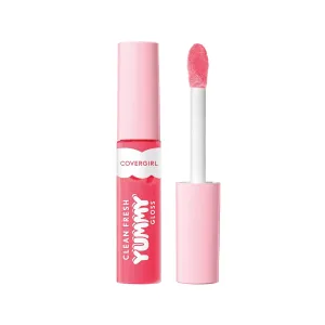Clean Fresh Yummy Gloss – Lip Gloss, Sheer, Natural Scents, Vegan Formula - Glamingo Pink
