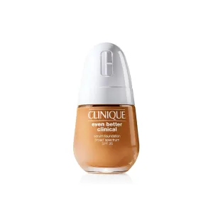Clinique Even Better Clinical Serum Full Coverage Hydrating Foundation Broad Spectrum SPF 25 With Vitamin C, Salicylic Acid   Hyaluronic Acid For Oily Skin Types