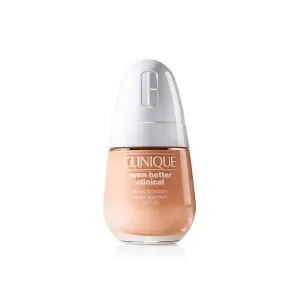 Clinique Even Better Clinical Serum Full Coverage Hydrating Foundation Broad Spectrum SPF 25 With Vitamin C, Salicylic Acid   Hyaluronic Acid For Oily Skin Types