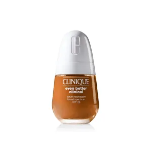 Clinique Even Better Clinical Serum Full Coverage Hydrating Foundation Broad Spectrum SPF 25 With Vitamin C, Salicylic Acid   Hyaluronic Acid For Oily Skin Types