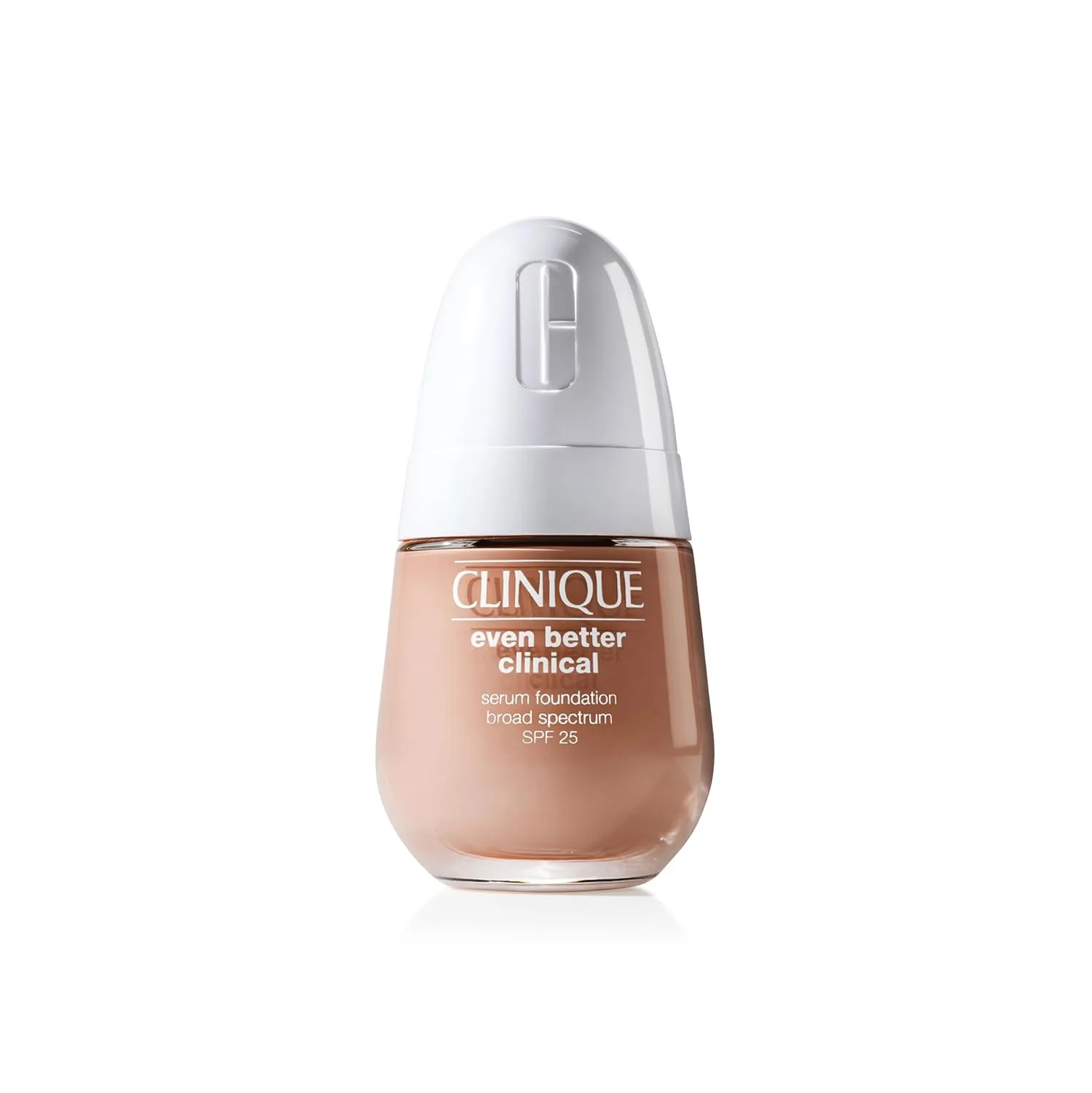 Clinique Even Better Clinical Serum Full Coverage Hydrating Foundation Broad Spectrum SPF 25 With Vitamin C, Salicylic Acid   Hyaluronic Acid For Oily Skin Types