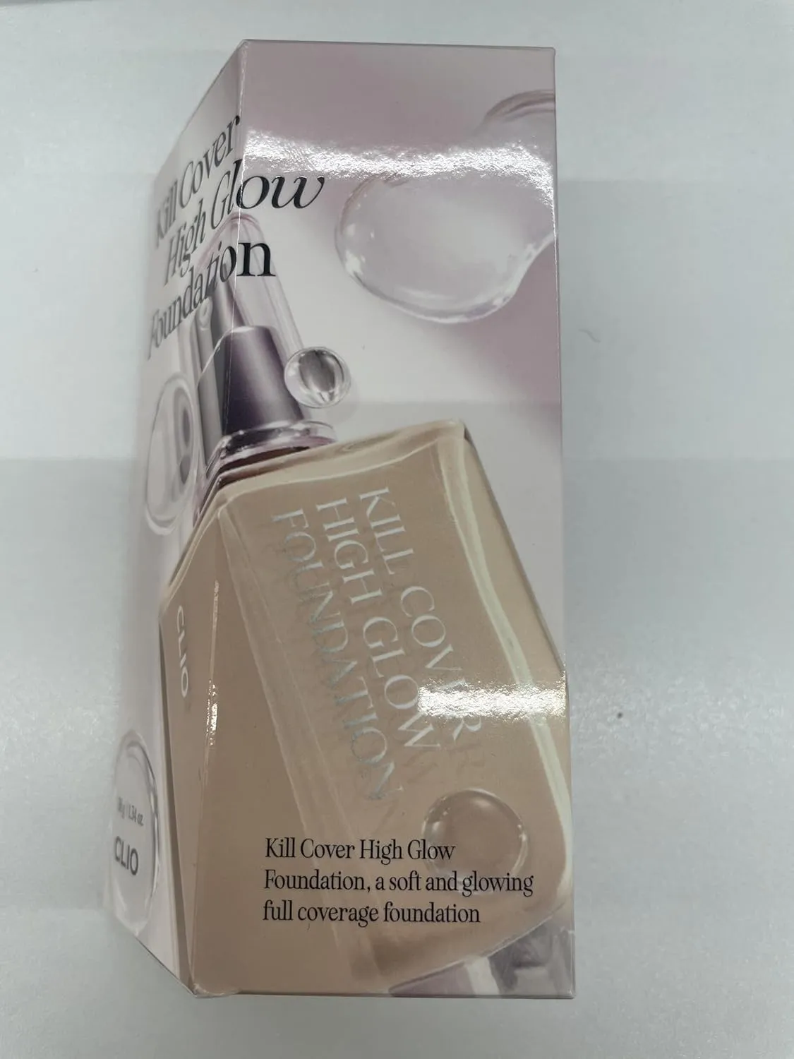 CLIO KILL COVER HIGH GLOW FOUNDATION (2 LINGERIE, 1.3 Fl Oz)