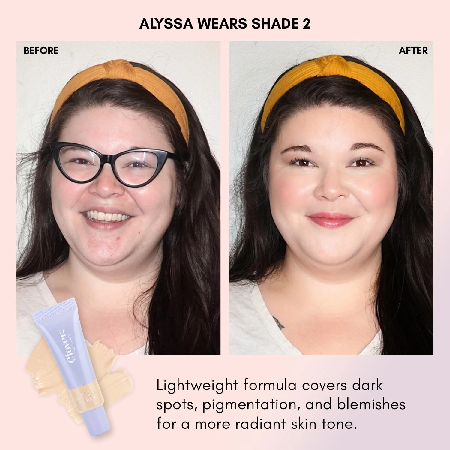 Clover Skin Is In Serum Foundation | Hydrating Face Serum, Lightweight Foundation, Cruelty-Free & Vegan | With Squalane And Sunflower Seed Wax | 30 ml - Shade 02 (Fair)