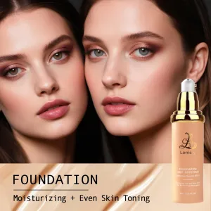 Color Changing Foundation Makeup - Hydrating, Lightweight Foundation for Flawless Coverage, Long-Lasting, Matte Finish, Adapts to All Skin Tones
