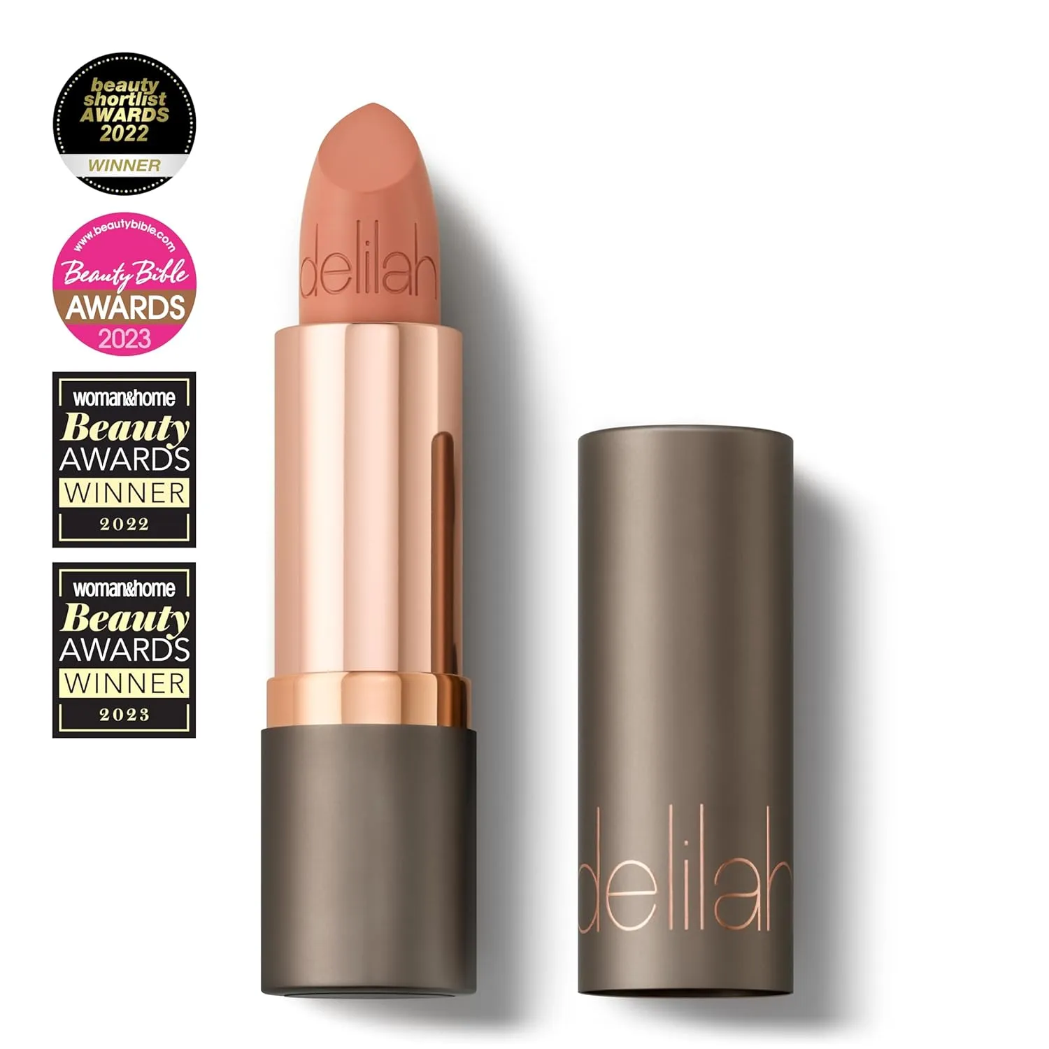 Colour Intense Cream Lipstick - Flirt - Rich Pigmented - Long Lasting, Hydrating, Velvety Creamy Lipstick For Women - Silky Matte Finish - Infused with Vitamin E - Vegan - 3.7g / 0.13 Oz