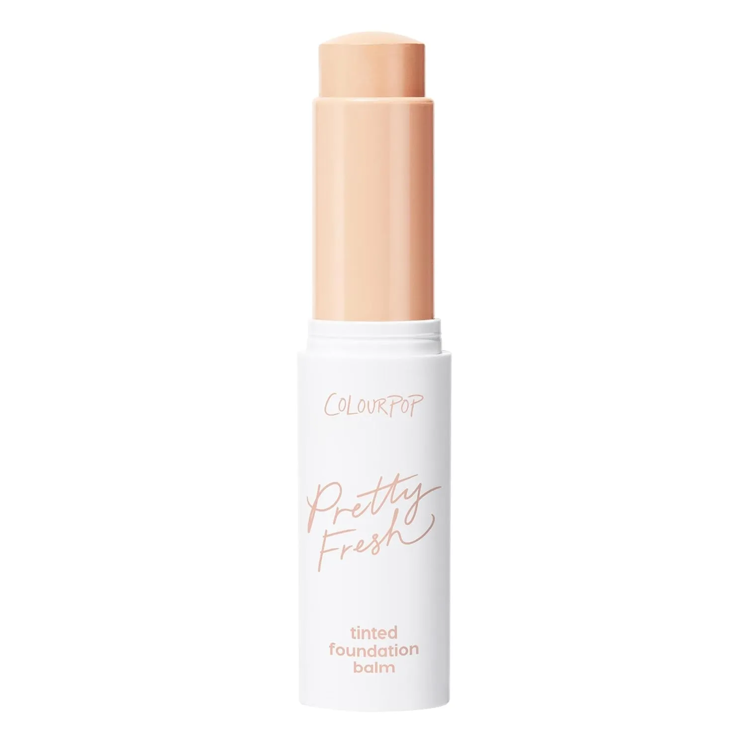ColourPop Pretty Fresh Tinted Foundation Stick - Balm to Cream Foundation with Light to Medium Coverage - Infused with Hydrating Hyaluronic Acid, Peptides & Niacinamide - Fair 1 (0.29 oz)