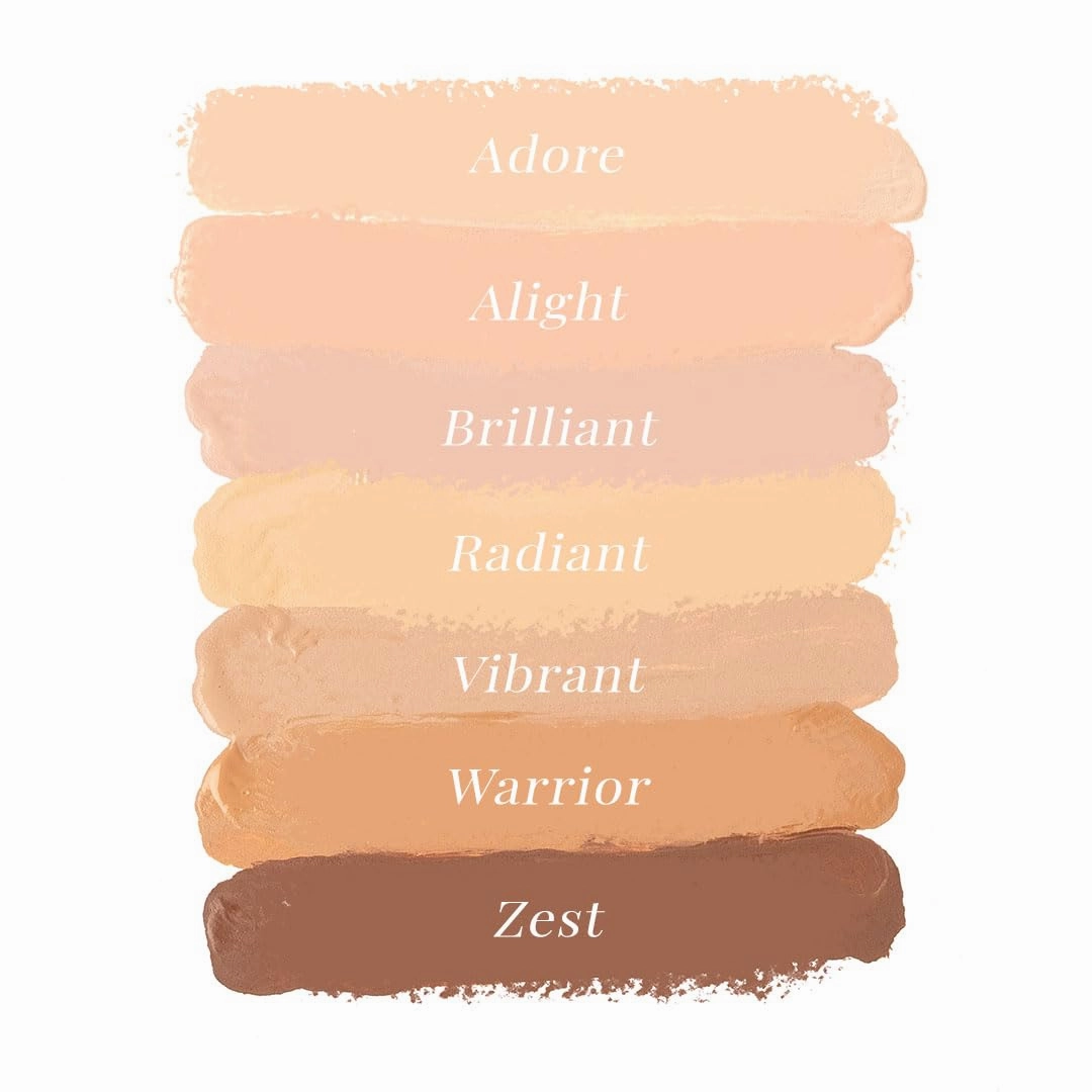 Concealer - Under Eye Full Coverage Concealer - for Dark Circles, Fine Lines, Redness & Discoloration - Waterproof - Anti-Aging - Natural Finish (Radiant, .2 FL)