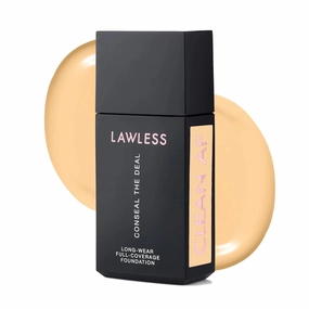 Conseal The Deal Long-Wear Full-Coverage Foundation - Sesame - Premium Self-Setting Foundation Powered by Natural Ingredients to Provide a Natural, Weightless Finish