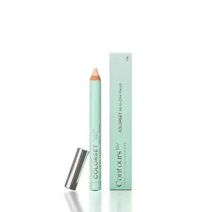 Contours Rx COLORSET All-In-One Pencil Primer – Brightens, highlights, Contours, and Conceals Uneven Skin Tone Helps Enhance Eye Shadow Make-up – Gluten-Free & Vegan