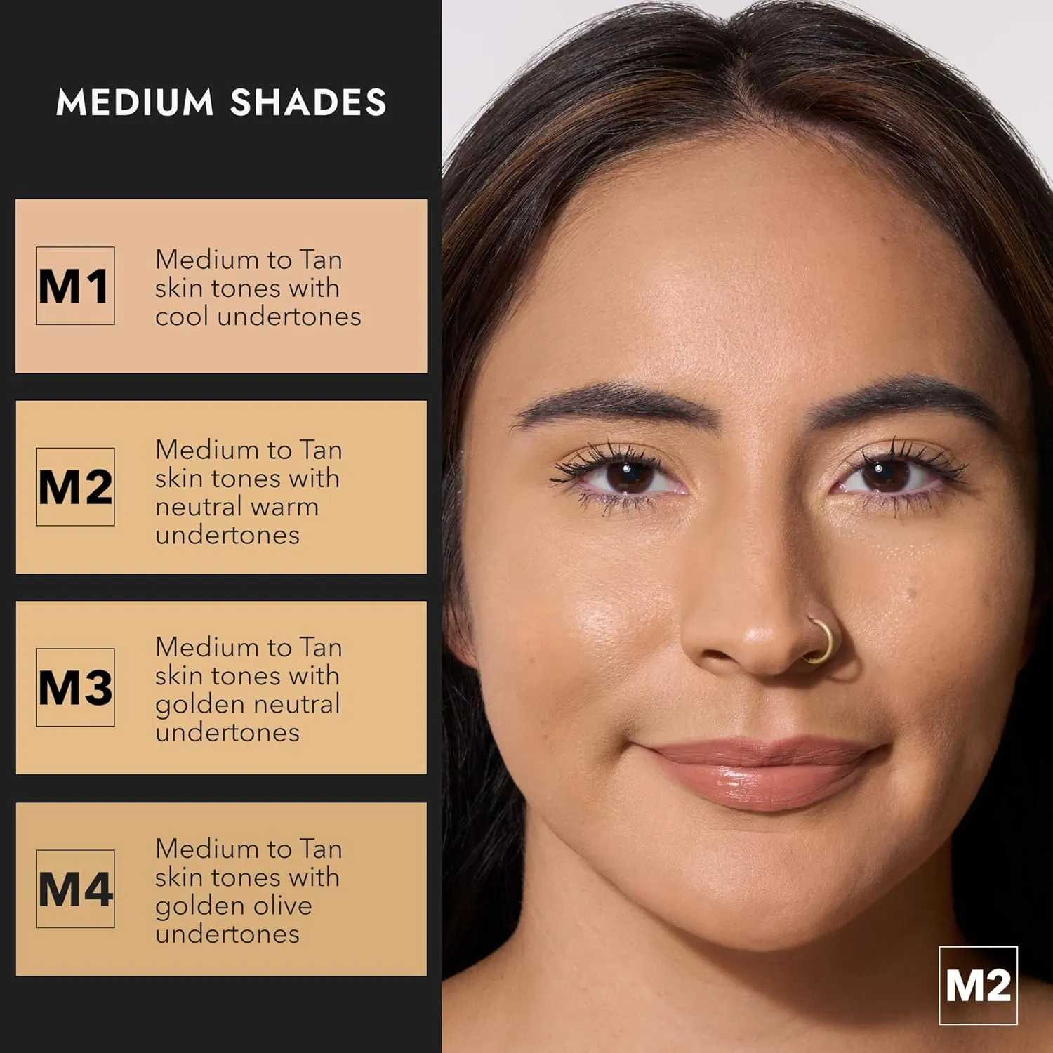 COVER FX Skin Discovered Longwear Full Coverage Concealer | Buildable Crease-Resistant High Coverage Formula Conceals, Corrects, and Brightens | M2- Medium to tan skintones with cool undertones