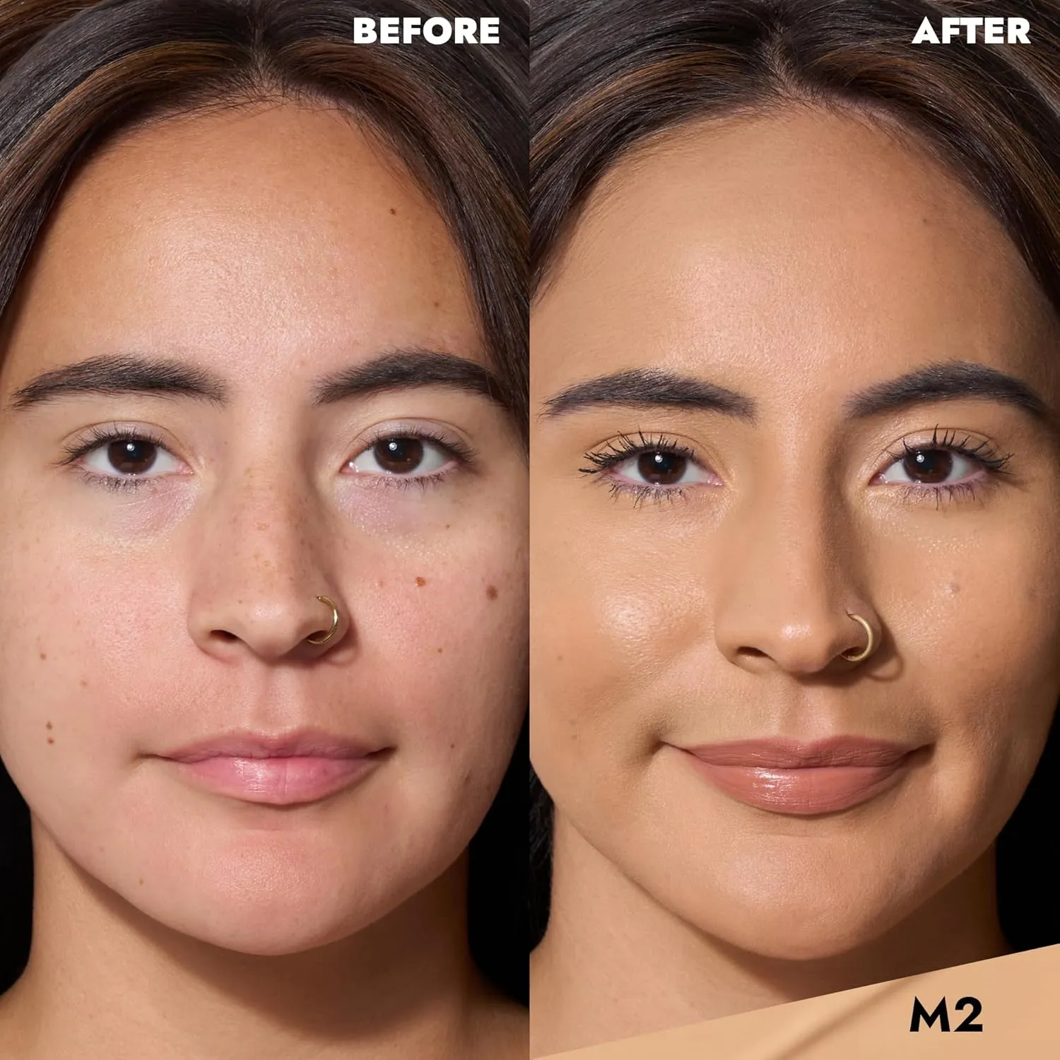 COVER FX Skin Discovered Longwear Full Coverage Concealer | Buildable Crease-Resistant High Coverage Formula Conceals, Corrects, and Brightens | M2- Medium to tan skintones with cool undertones