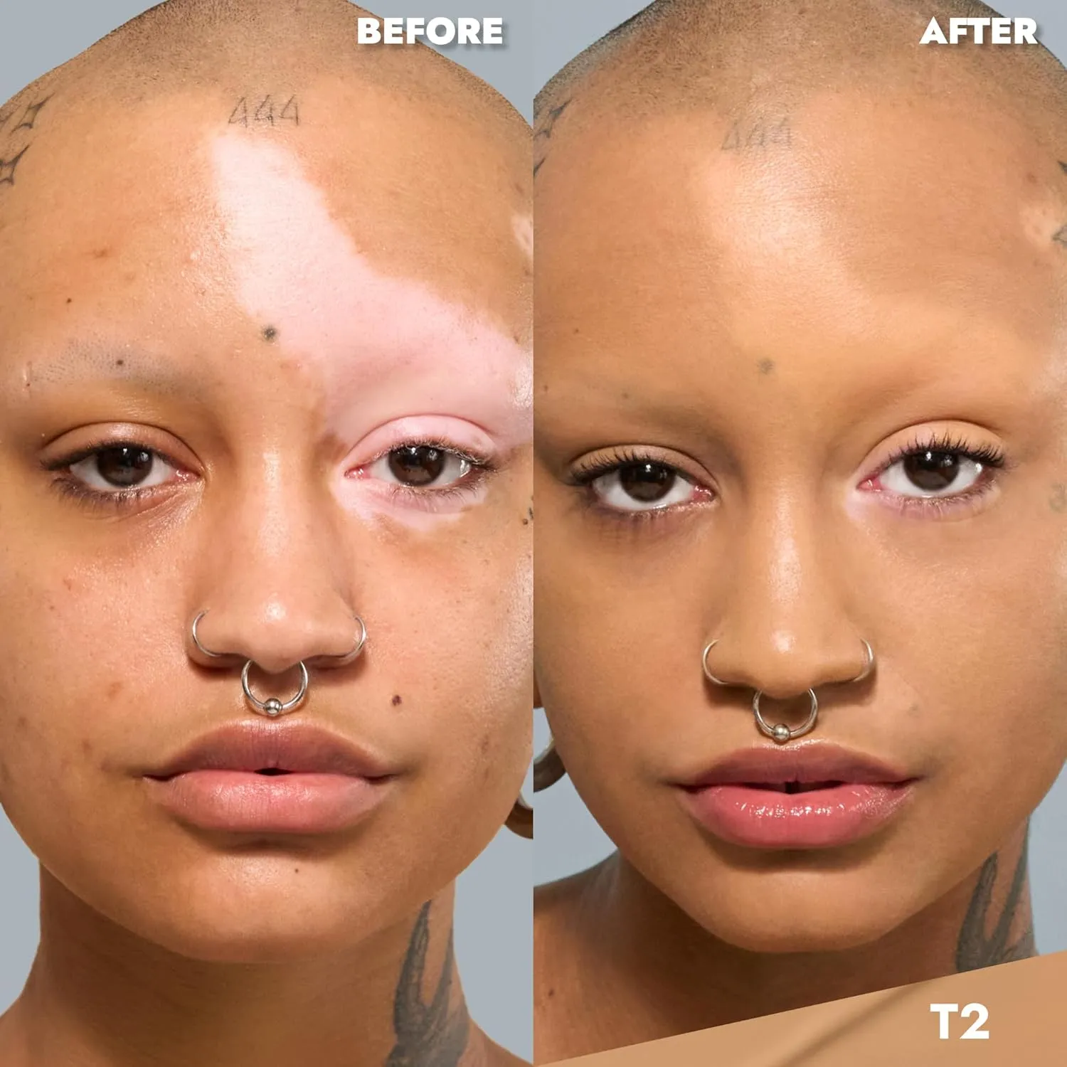 COVER FX Skin Discovered Longwear Full Coverage Concealer | Buildable Crease-Resistant High Coverage Formula Conceals, Corrects, and Brightens | T2- Tan to deep skintones with a golden olive undertone