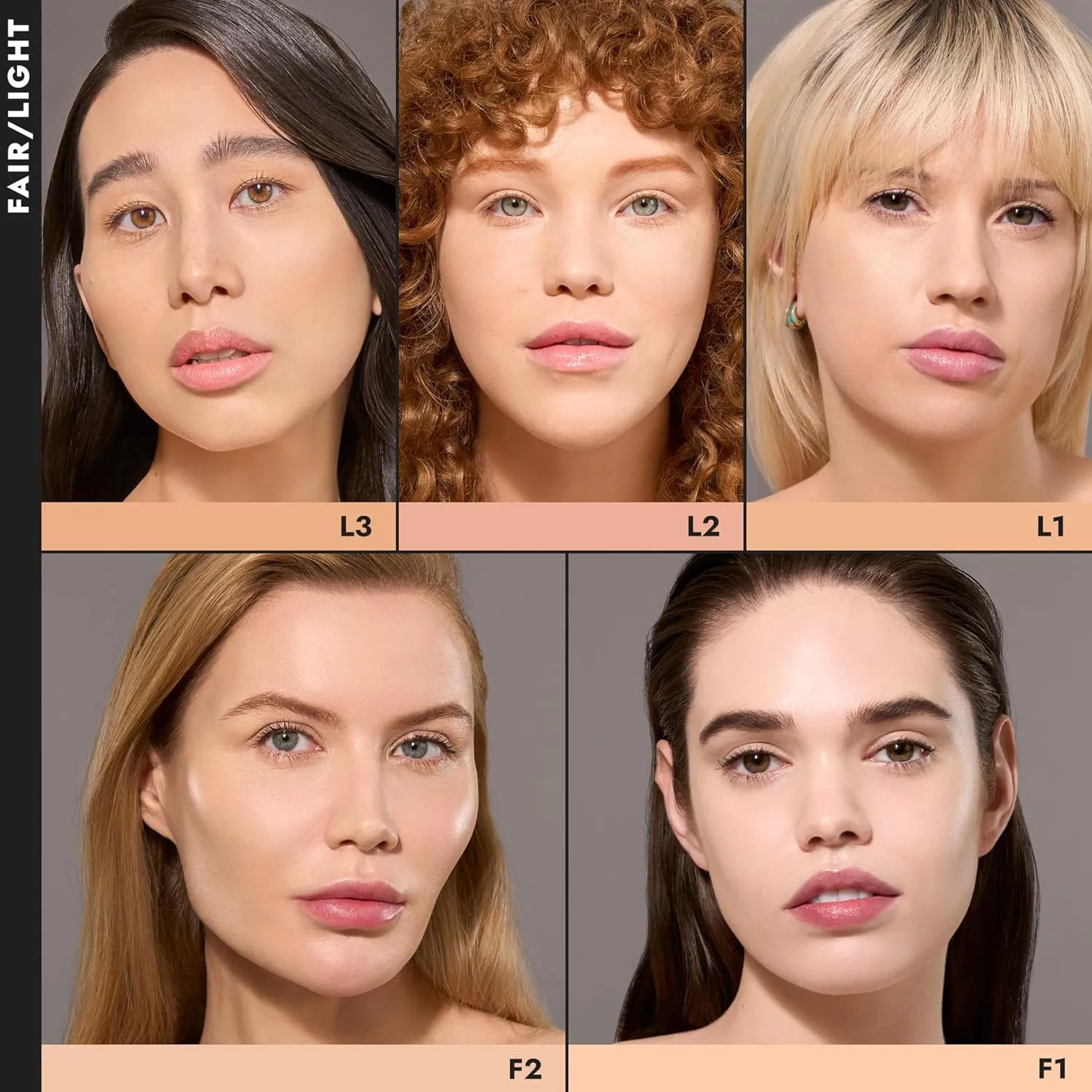 COVER FX Total Cover Cream Foundation - Shade L2 - Buildable Coverage - Natural Finish - Oil-Free - Sweat-Proof