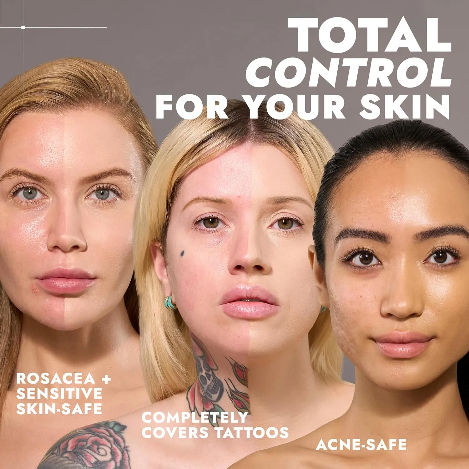 COVER FX Total Cover Cream Foundation - Shade L2 - Buildable Coverage - Natural Finish - Oil-Free - Sweat-Proof