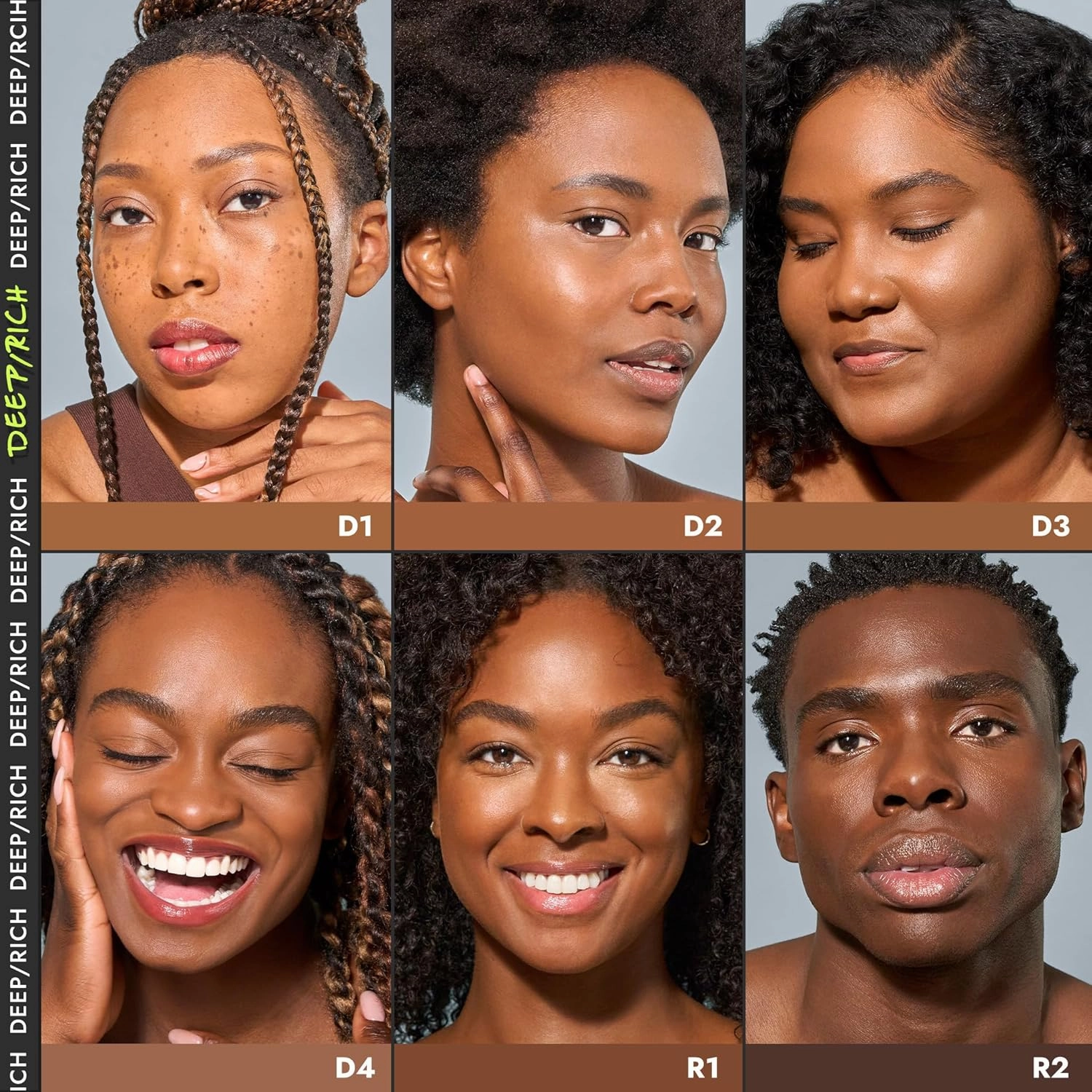COVER FX Power Play Foundation - Shade R1 - Buildable Full Coverage - Waterproof Sweat-Proof Transfer-Proof - Natural Matte Finish - All Skin Types