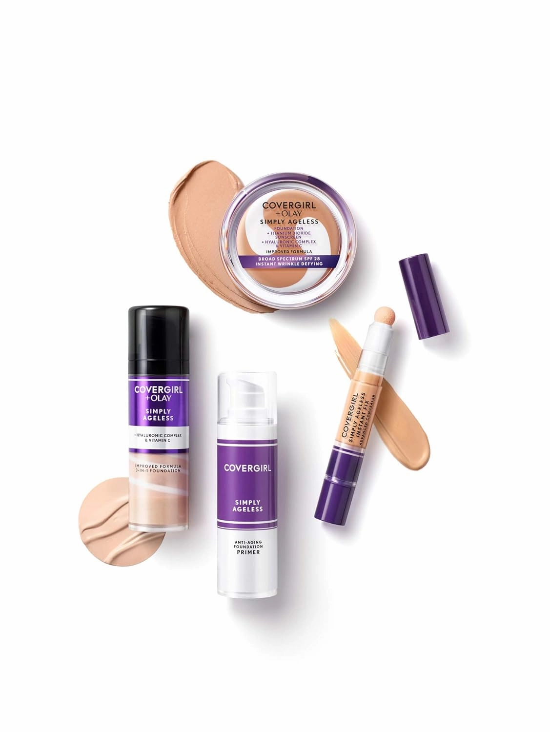Covergirl Simply Ageless Instant Fix Advanced Concealer, Nude