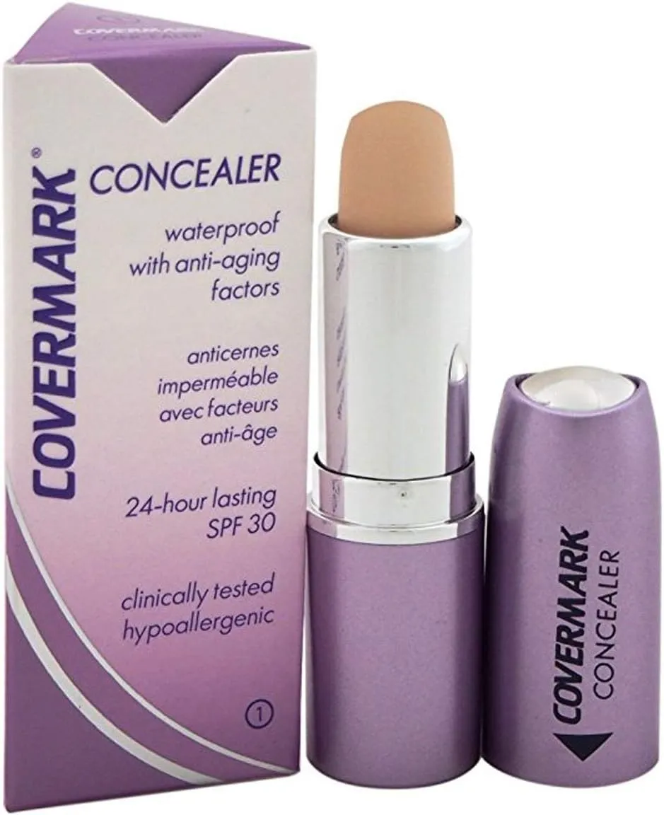 Covermark Women's # 1 SPF 30 Waterproof Concealer with Anti Aging Factors, 0.18 Ounce