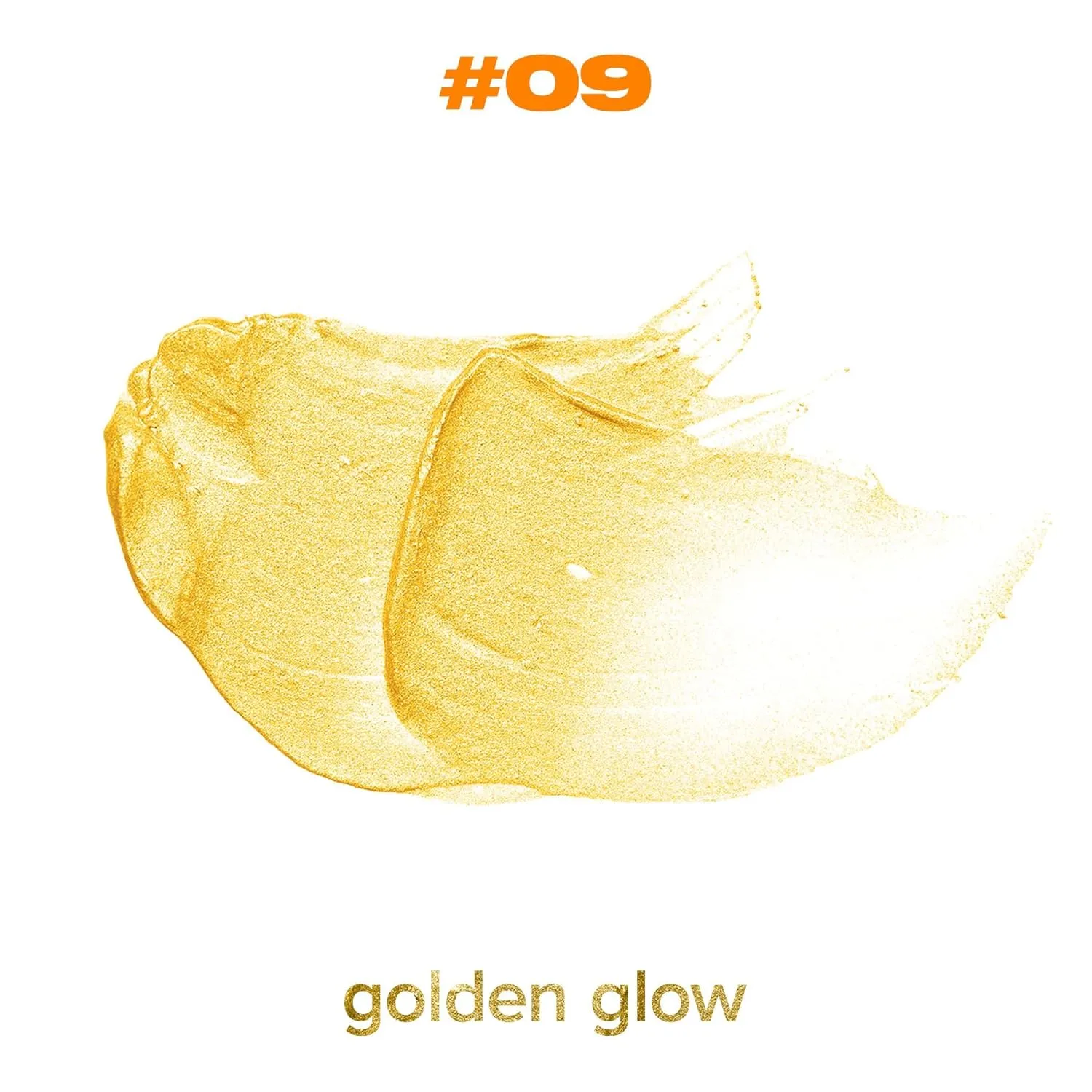 Cream Highlighter | #09 Golden Glow | Creamy And Buildable | High Glossy Face Illuminator | Face Highlighter Cream (0.16 oz)