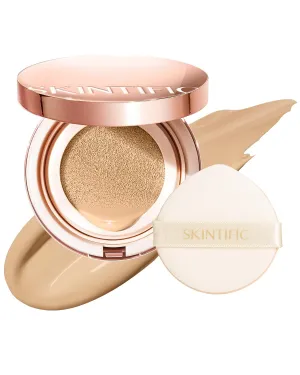 Cushion Foundation | Cover All Perfect Air Cushion | SPF 35 PA     | Oil-Control Waterproof Fondation Sweatproof Matte Finish Poreless Foundation Flawless BB Cream CC Makeup
