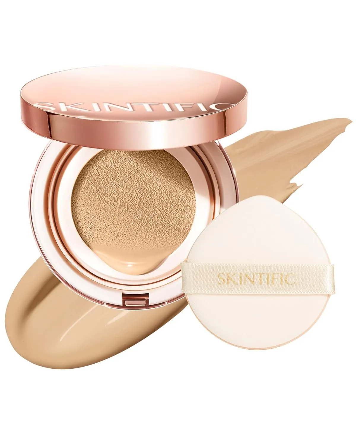 Cushion Foundation | Cover All Perfect Air Cushion | SPF 35 PA     | Oil-Control Waterproof Fondation Sweatproof Matte Finish Poreless Foundation Flawless BB Cream CC Makeup