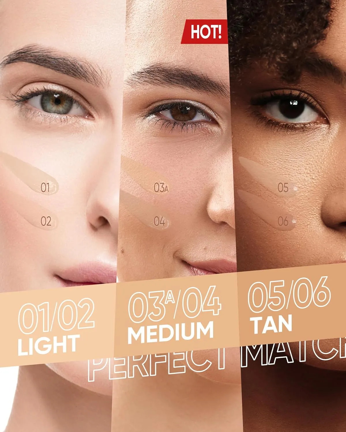 Cushion Foundation | Cover All Perfect Air Cushion | SPF 35 PA     | Oil-Control Waterproof Fondation Sweatproof Matte Finish Poreless Foundation Flawless BB Cream CC Makeup