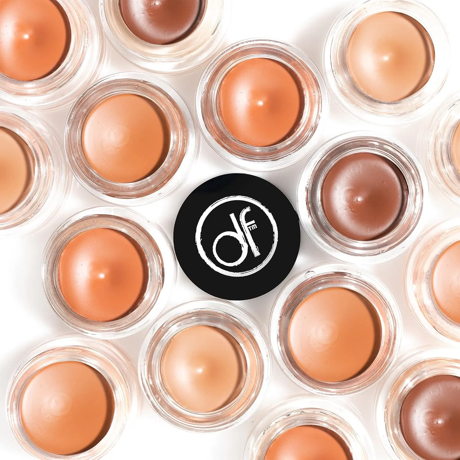 Dermaflage Full Coverage Concealer Cream, Tan, 11 Versatile Shades, Waterproof, Non-Greasy, Matte Finish, Conceals Acne, Dark Circles, Blemish Spots, Tattoos, Bruises, Scars