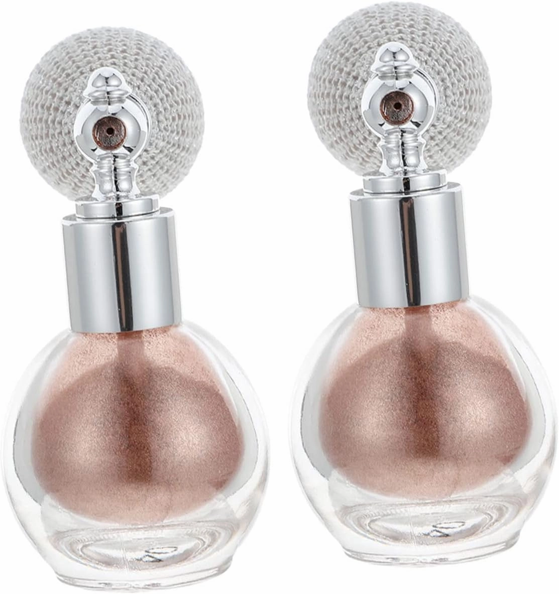 Didiseaon Highlighter Supply Set 2pcs Glitter Spray Highlighter Makeup Glittering Sprayer Highlight Bottle