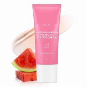 DK Watermelon Fresh In-The-Spotlight Strobe Cream|Face Skin Radiance Cream|Moisturizer&Highlighter For Face|For Dewy Glazed Instant Glow|Boosts Hydration|For All Skin Types|For Women&Men|30Ml