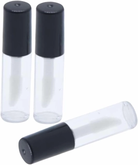 DOITOOL Lip Balm Containers 50pcs Clear Lip Gloss Lipgloss Lip Empty Lip Wand Bottles Container Lipstick Tube