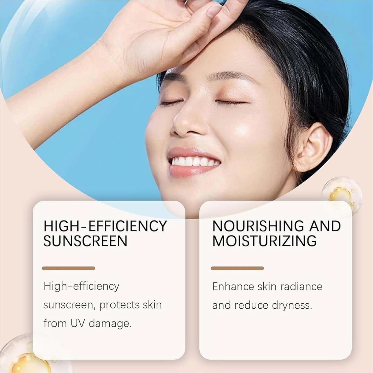 Dual Ended Eraser Foundation Stick, 3 In 1-Luxury Anti-Wrinkle Foundation Stick, Vivien Beauty FoundationStick, Korean Hydrating Lightweight FoundationStick with Brush (warm)