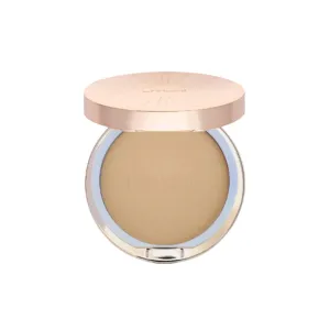 ​Emani​ Flawless Matte Powder Foundation Makeup for Sensitive Skin, Natural Mineral Foundation​ Compact with Buildable Coverage, ​Oil Control, Talc Free, ​Cruelty-Free & Vegan, Deep Golden