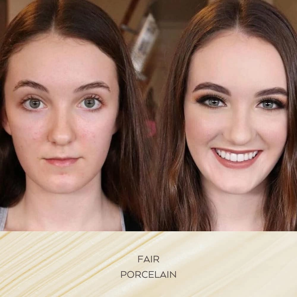 Emani HydraWear Brightening Foundation – Buildable Coverage, Safe for Sensitive Skin – Long-Lasting Hydration, Hyaluronic Acid, Silicone Free, Vegan and Cruelty-Free, Fair