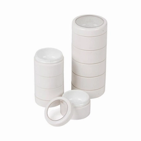Empty White Stackable