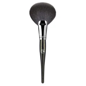 ENERGY Fan Blush Brush Large Face Makeup Brush for Setting Powder Highlighter Blusher Contours Cheekbones Cosmetics Brush Goat Hair M402