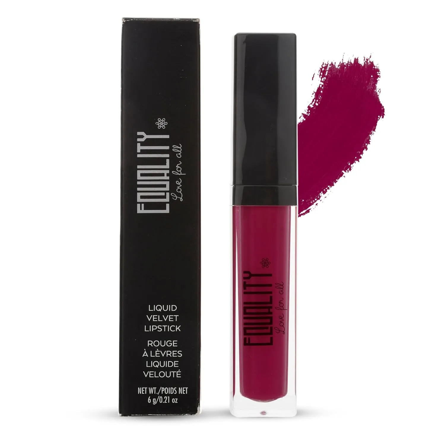EQUALITY Liquid Velvet Lipstick Longwear ﻿No-Budge, Highly pigmented Lightweight, Dries to Matte Velvet Creamy Liquid Lipcolor Makeup, 6 g, 0.21 oz - Validate