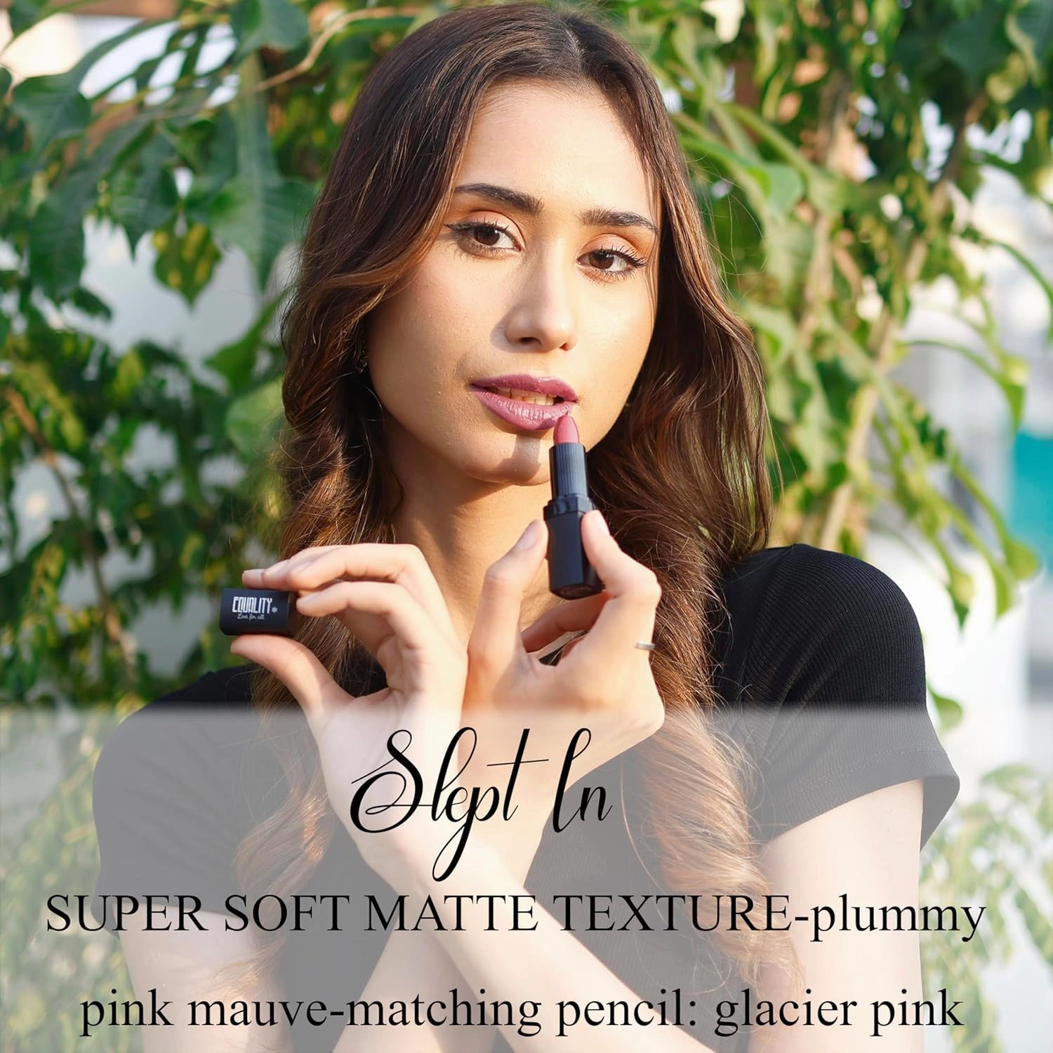 EQUALITY Luxury Lipstick – Super Shiny & Glossy, Ultra-Lightweight, Sheer Clear, Non-Drying, Long-Lasting, with Vitamin E & Vanillin - Hypoallergenic, Halal Certified - 4g / 0.14oz -Slept In