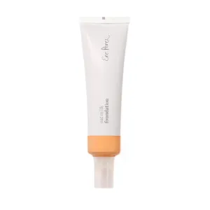 Ere Perez - Natural Oat Milk Liquid Foundation | Breathable, Buildable, Med-Full Coverage, Dewy | Peach Extract, Vitamin E | Vegan, Cruelty-Free, Clean Beauty (Caramel | med golden, 1 fl oz | 30 ml)