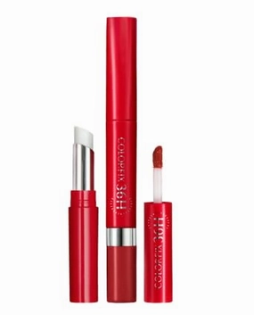 ESIKA Colorfix Duo Tattoo Lipstick 36H with Moisturizing Balm Rojo Pasion