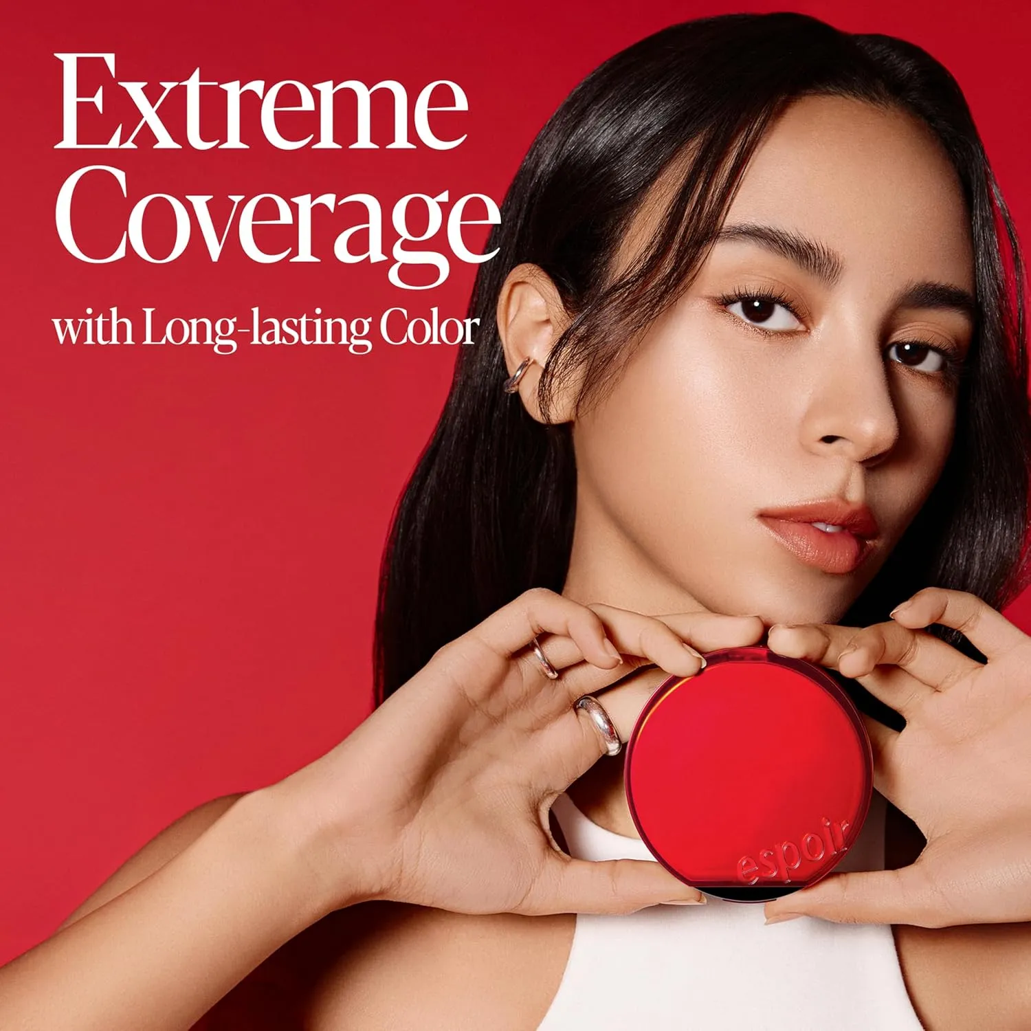 espoir [NEW] Be Velvet Cushion Foundation | Quick and Easy Coverage with Long-lasting Color by Zero Oxidation (#25 Tan, 0.46 Ounce (Pack of 1))