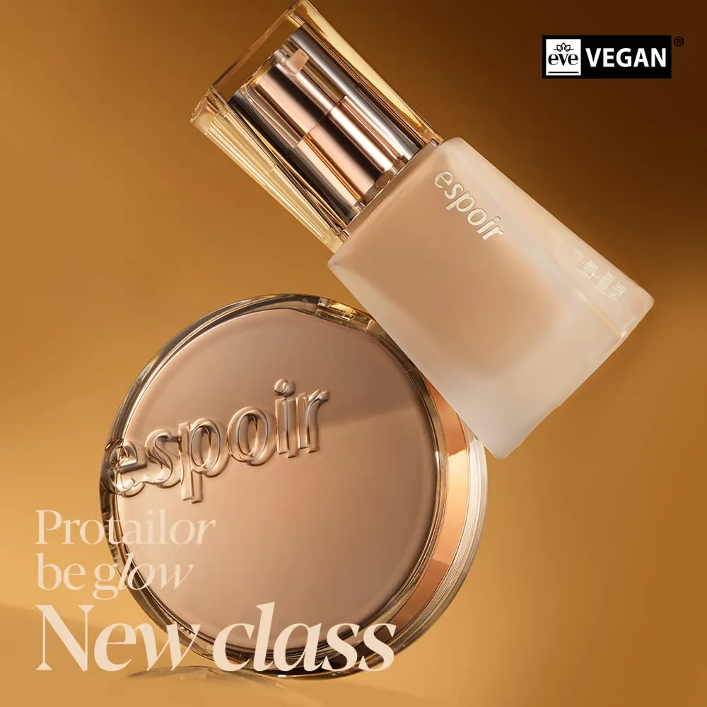 Espoir Pro Tailor Foundation Be Glow New Class #2 Ivory 1.06 oz SPF27 PA   | Long-Lasting Healthy Radiance Glow Liquid Foundation | Light-weight Natural Dewy Full Coverage | Korean Base Makeup